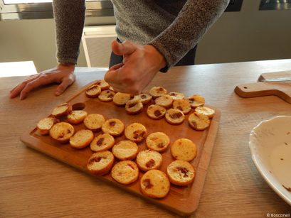 Mini cakes salés