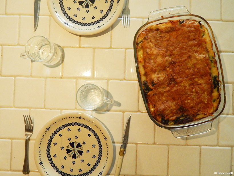 lasagnes saumon et épinards