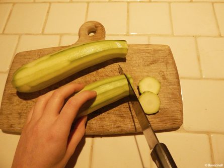 Flan de courgettes