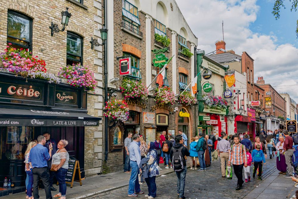 visiter Dublin en une journée Temple Bar