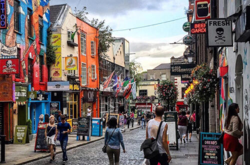 visiter Dublin en une journée Temple Bar