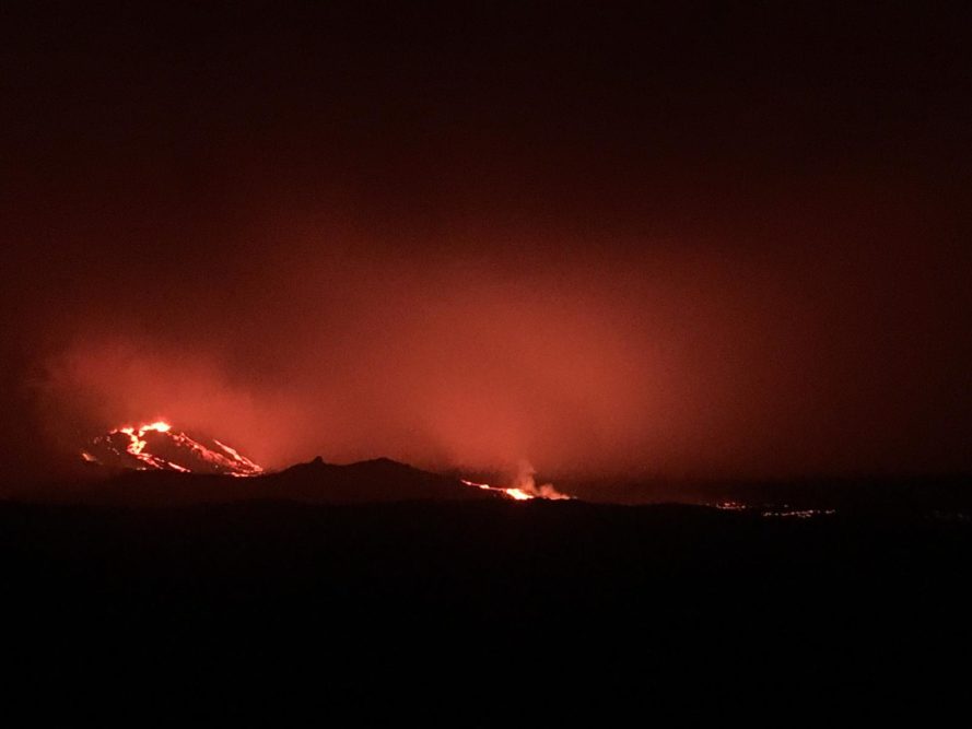 © Camille P - Eruption oct 2019 Piton de la Fournaise